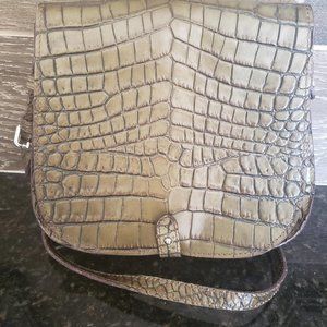 Dooney and Bourke Croco Flap Crossbody